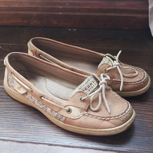 Sperry Topsider Angelfish Boat Deck Shoe Leopard